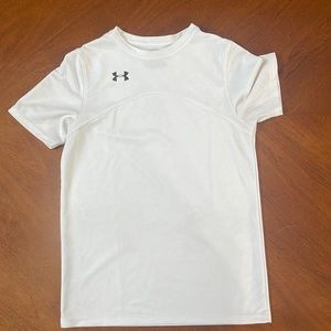 Under Armour heat gear youth T-shirt white M